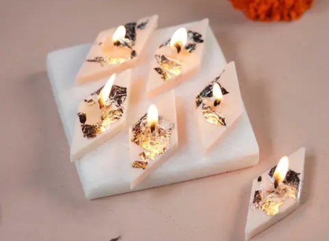 Kaju Katli Candles