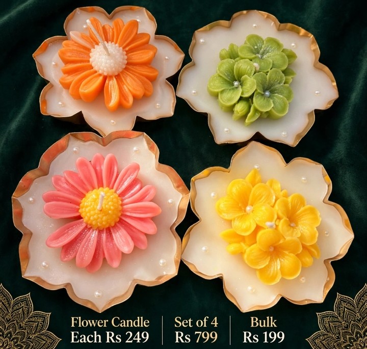 Flower Urli Candle